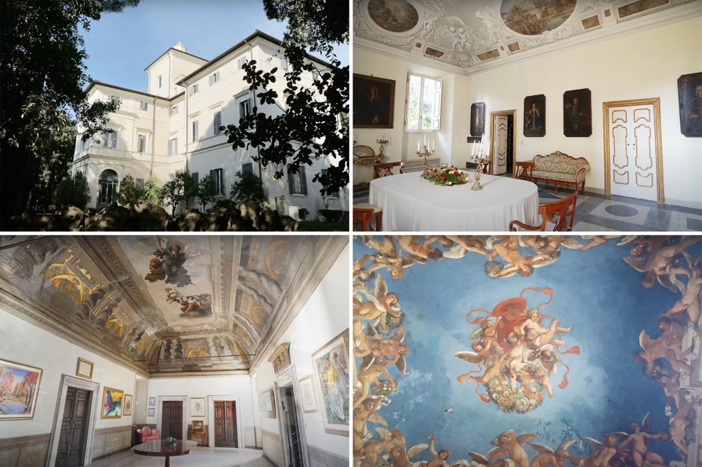 Picture of: Italian villa with world’s only Caravaggio mural on sale for $M