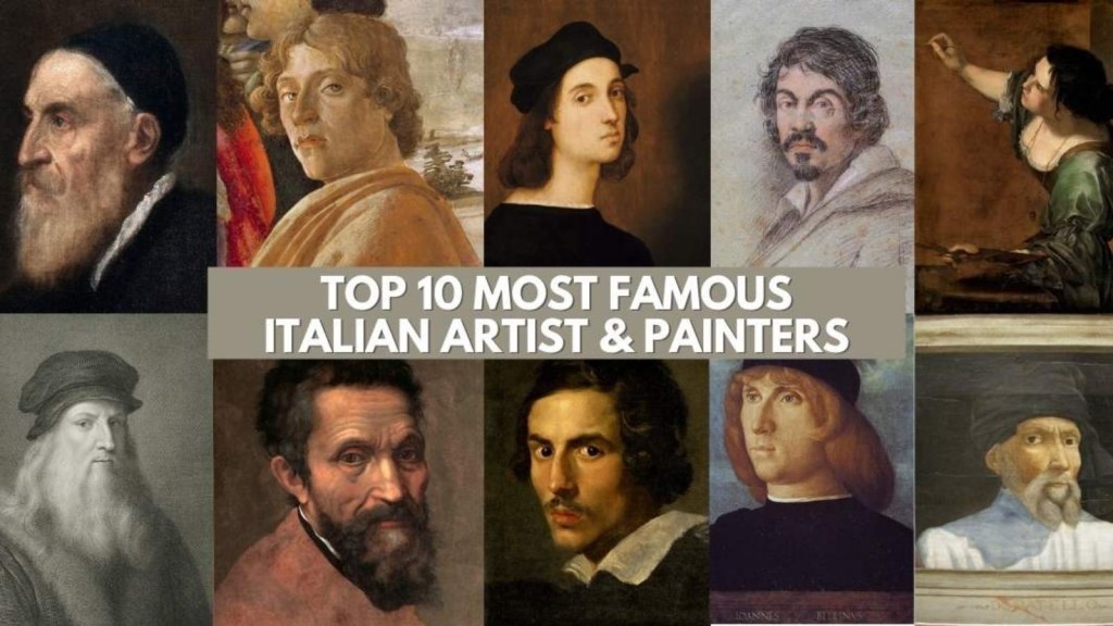 Picture of: The  Most Famous Italian Artists  Italian Painters